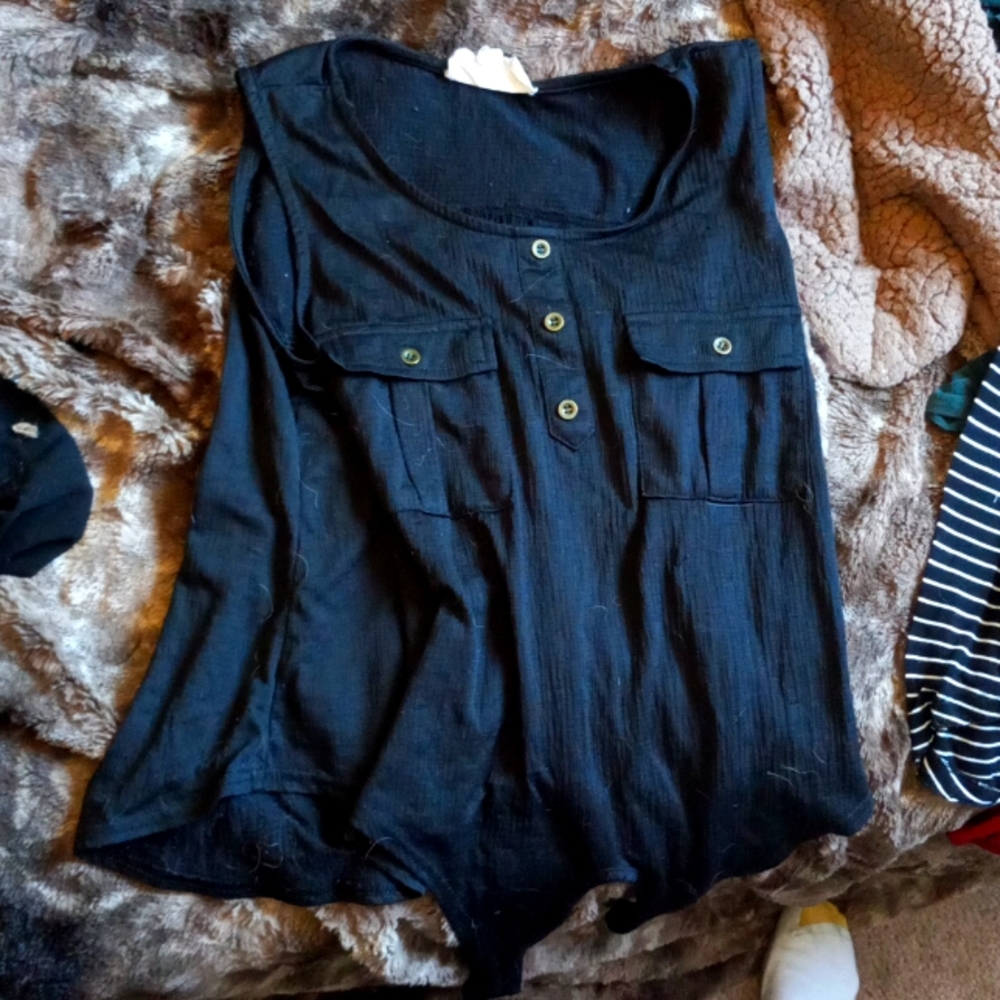 Black Sweet Wanderer Tank Top